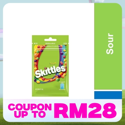 SKITTLES Sour Candy Bag 45g