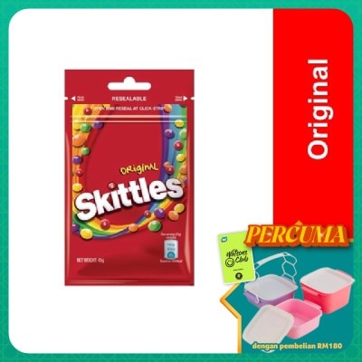 SKITTLES - Original Fruit Flavour Candy 45gm