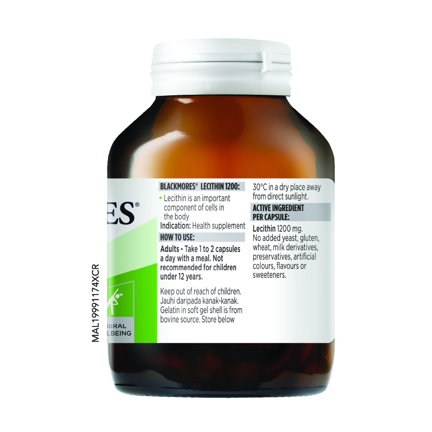 Lecithin 1200mg 100's