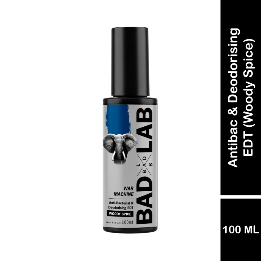 WAR MACHINE ANTI-BACTERIAL & DEODORISING EDT (WOODY SPICE) 100ml