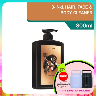 BAD LAB - Caveman 3-in-1 Hair, Face & Body Cleaner 800ml