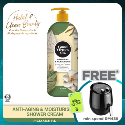 GOOD VIRTUES CO Anti-Aging & Moisturising Shower Cream With Ceramide 700ml