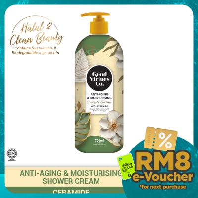 GOOD VIRTUES CO Anti-Aging & Moisturising Shower Cream With Ceramide 700ml