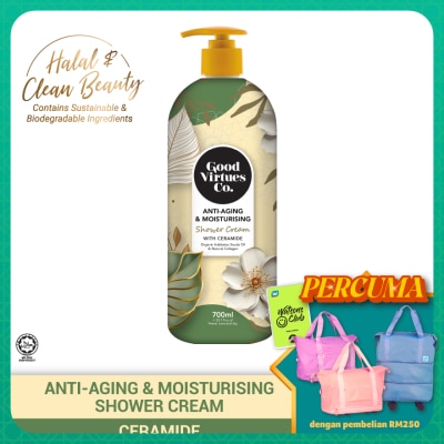 GOOD VIRTUES CO Anti-Aging & Moisturising Shower Cream With Ceramide 700ml