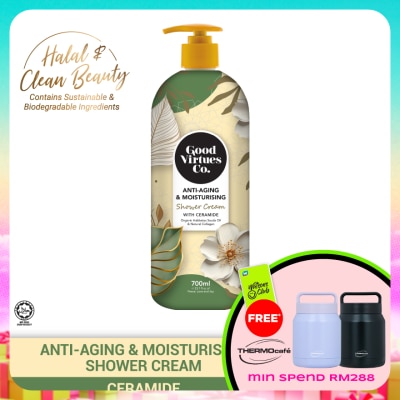 GOOD VIRTUES CO - Anti-Aging & Moisturising Shower Cream With Ceramide 700ml