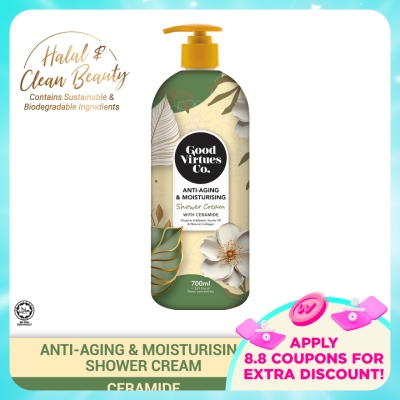 GOOD VIRTUES CO - Anti-Aging & Moisturising Shower Cream With Ceramide 700ml