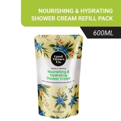 GOOD VIRTUES CO Nourishing & Hydrating Shower Cream 600ml