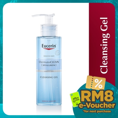 EUCERIN Dermato Clean Refreshing Cleansing Gel 200ml