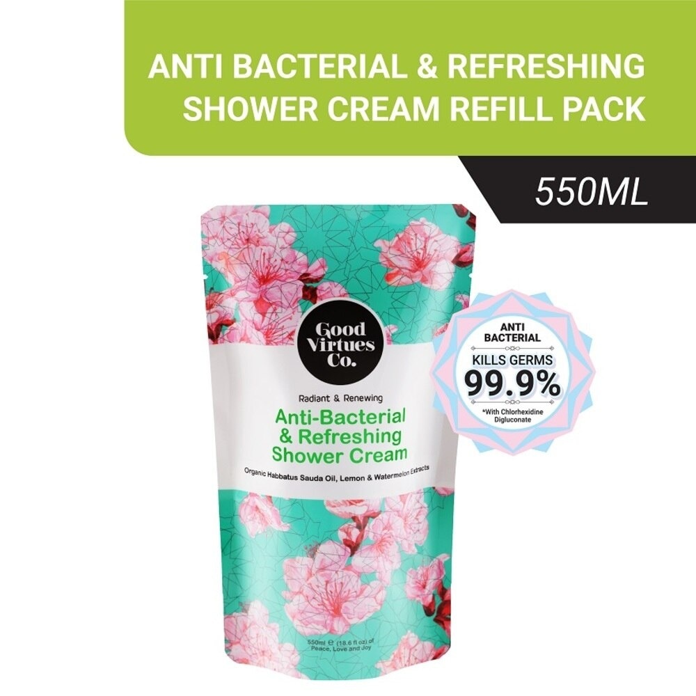 Anti-Bacterial & Refreshing Shower Cream 550ml