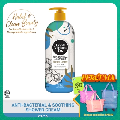 GOOD VIRTUES CO Anti-Bacterial & Soothing Shower Cream With Cica 700ml