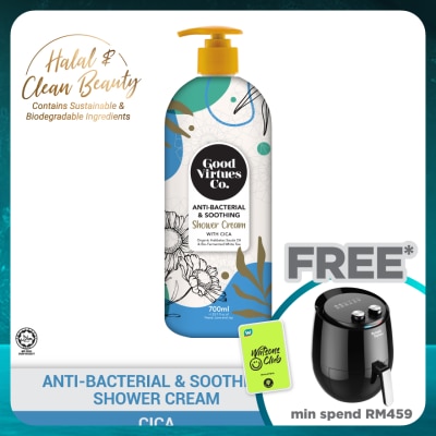 GOOD VIRTUES CO Anti-Bacterial & Soothing Shower Cream With Cica 700ml