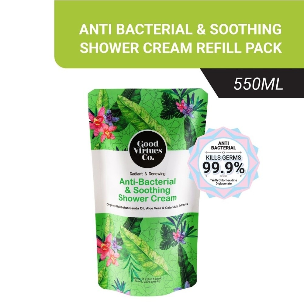 Anti-Bacterial & Soothing Shower Cream 550ml