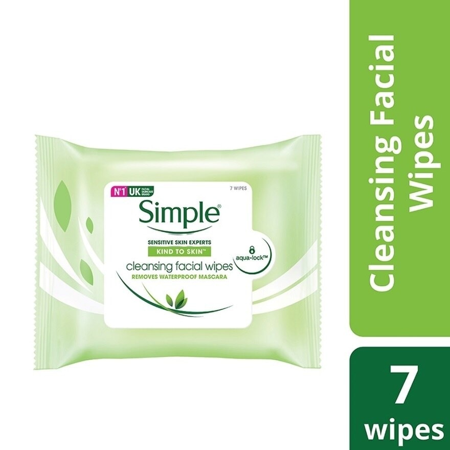 Kind to Skin Cleansing Facial Wipes 7's