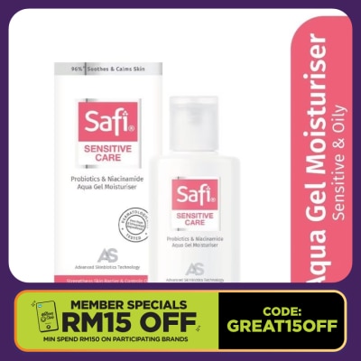 SAFI Sensitive Probiotics & Niacinamide Gel Moisturiser 100ML
