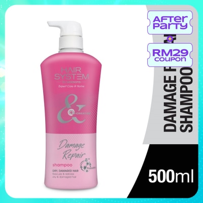 HAIR SYSTEM BY WATSONS Damage Repair Shampoo 500ml