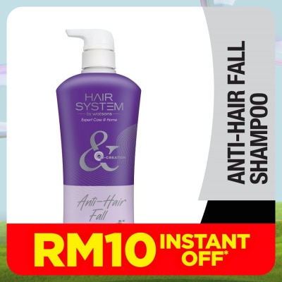 HAIR SYSTEM BY WATSONS Anti-Hair Fall Shampoo 500ml