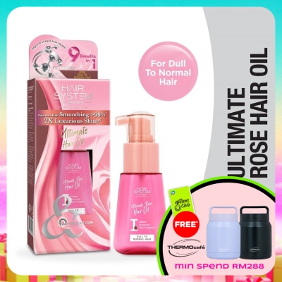 HAIR SYSTEM BY WATSONS - Ultimate Rose Hair Oil 70ml (Normal & Dull Hair)