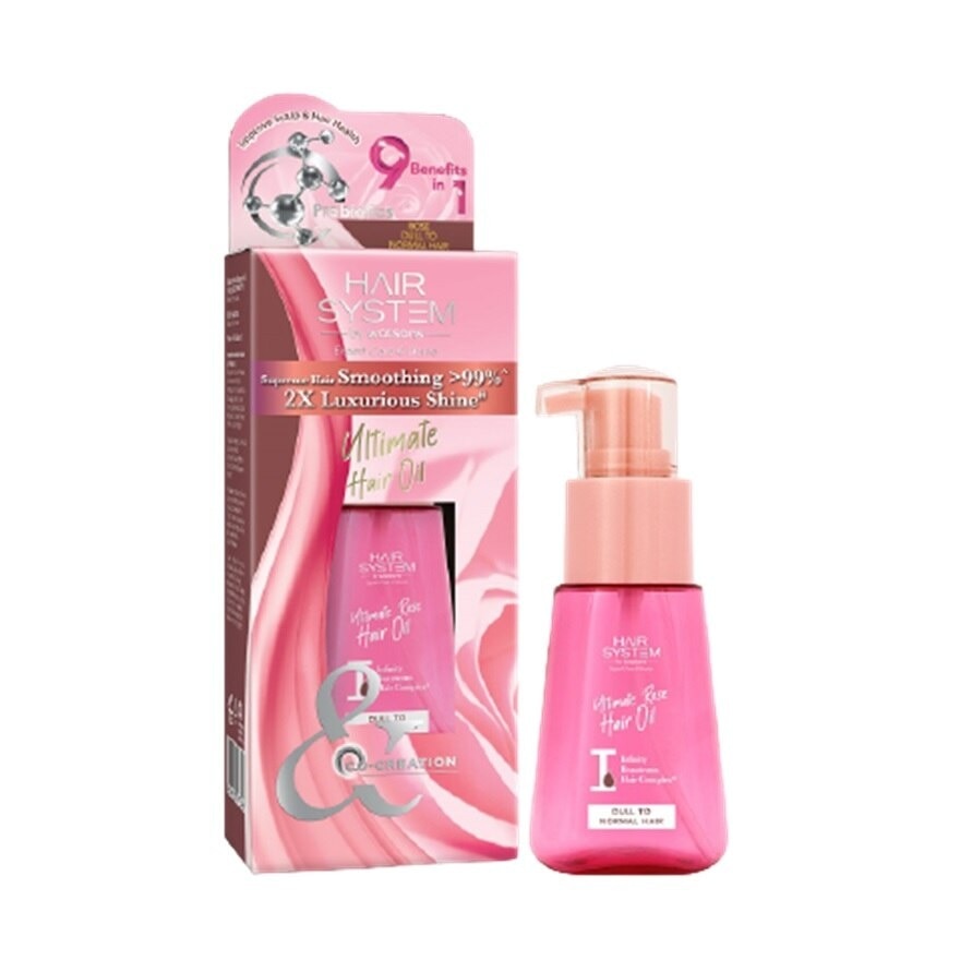 Ultimate Rose Hair Oil 70ml (Normal & Dull Hair)