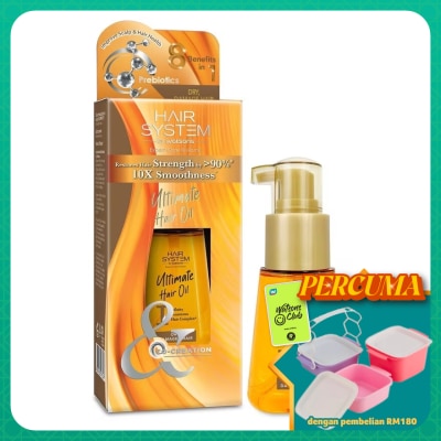 HAIR SYSTEM BY WATSONS - Ultimate Hair Oil 70ml (Dry, Damaged Hair)