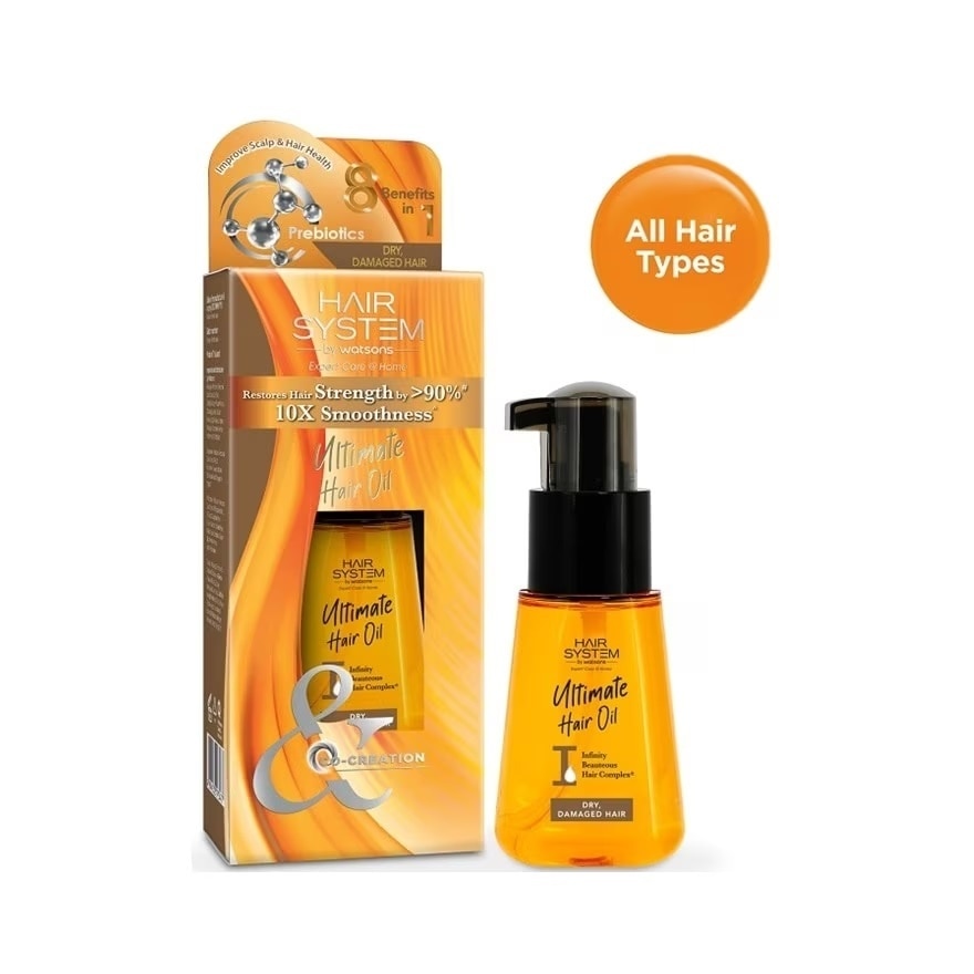 Ultimate Hair Oil 70ml (Dry, Damaged Hair)