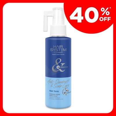 HAIR SYSTEM BY WATSONS Anti-dandruff & Scalp Care Hair Tonic 150ml