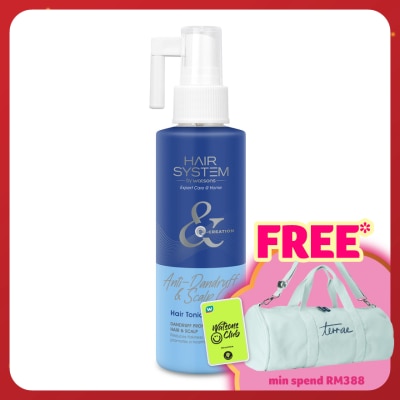 HAIR SYSTEM BY WATSONS Anti-dandruff & Scalp Care Hair Tonic 150ml