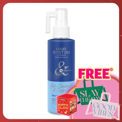 HAIR SYSTEM BY WATSONS Anti-dandruff & Scalp Care Hair Tonic 150ml