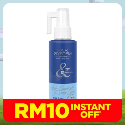 HAIR SYSTEM BY WATSONS Anti-dandruff & Scalp Care Hair Tonic 150ml