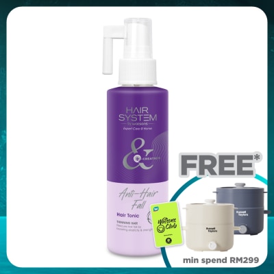 HAIR SYSTEM BY WATSONS Anti-Hair Fall Hair Tonic 150ml