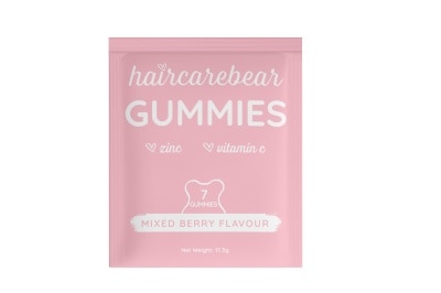 HAIR CARE BEAR Hair Gummies Mixed Berry 7s