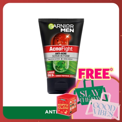 GARNIER MEN Acno Fight Anti-Acne Foam 100ml