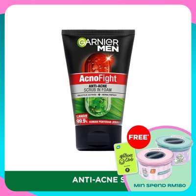 GARNIER MEN Acno Fight Anti-Acne Foam 100ml