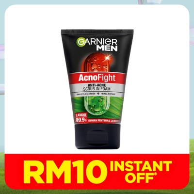 GARNIER MEN Acno Fight Anti-Acne Foam 100ml