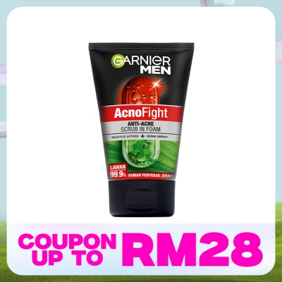 GARNIER MEN Acno Fight Anti-Acne Foam 100ml