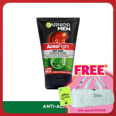 GARNIER MEN Acno Fight Anti-Acne Foam 100ml