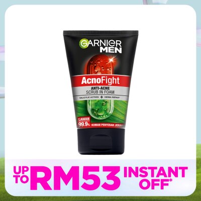 GARNIER MEN Acno Fight Anti-Acne Foam 100ml