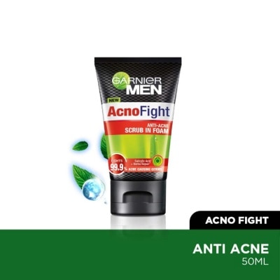 GARNIER MEN Acno Fight Anti-Acne Foam 50ml