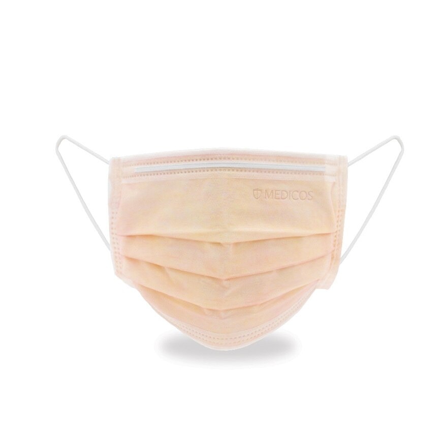 4 Ply Lumi Series Surgical Face Mask Peach 50's