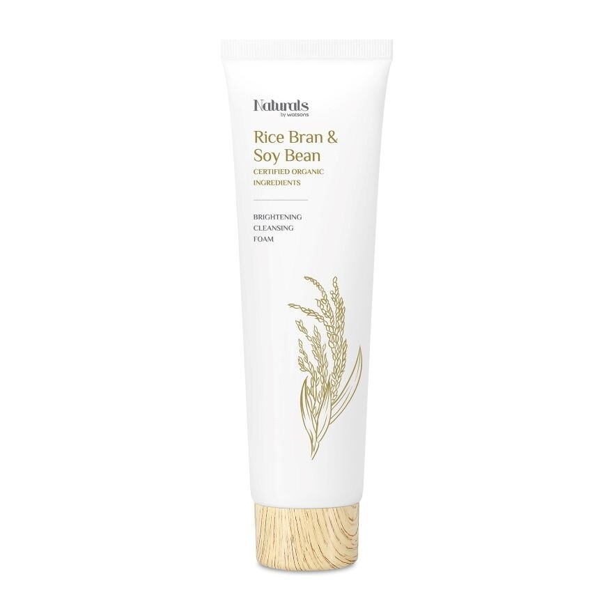 Rice Bran & Soy Bean Brightening Cleansing Foam 130ml