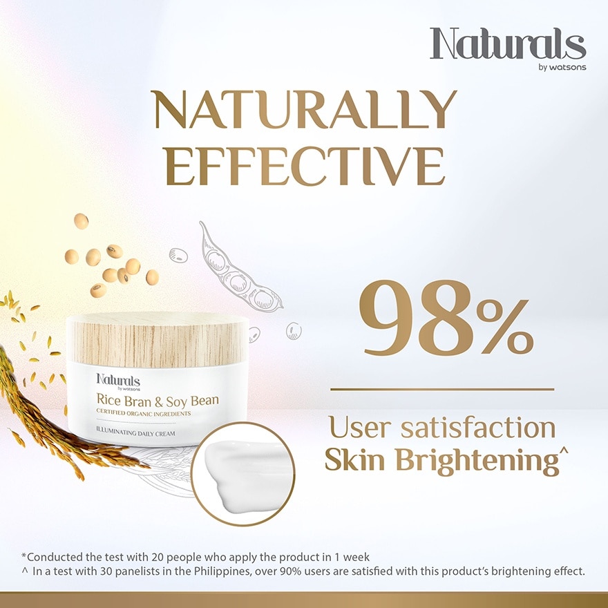 Rice Bran & Soy Bean Brightening Daily Cream 50g