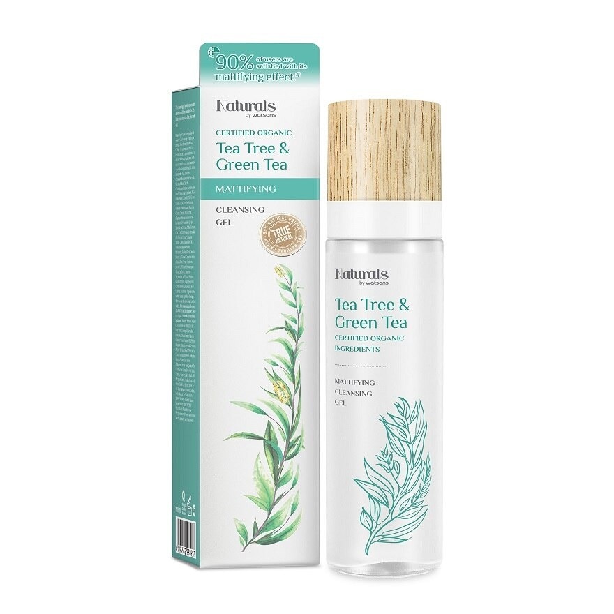 Tea Tree & Green Tea Mattifying Cleansing Gel 150ml