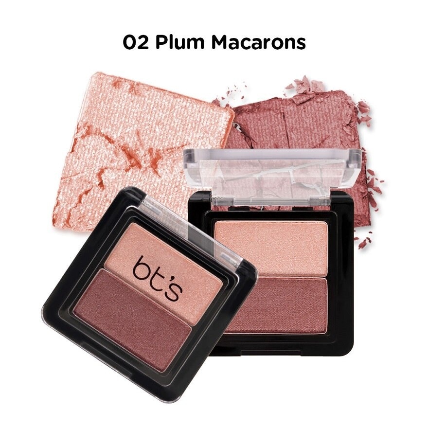 Hipster Duo Eye Shadow 02 Plum Macarons