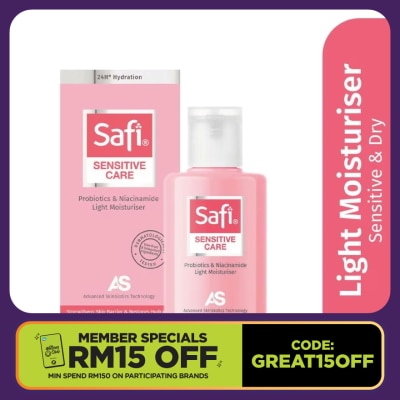 SAFI Sensitive Probiotics & Niacinamide Light Moisturiser 100ML