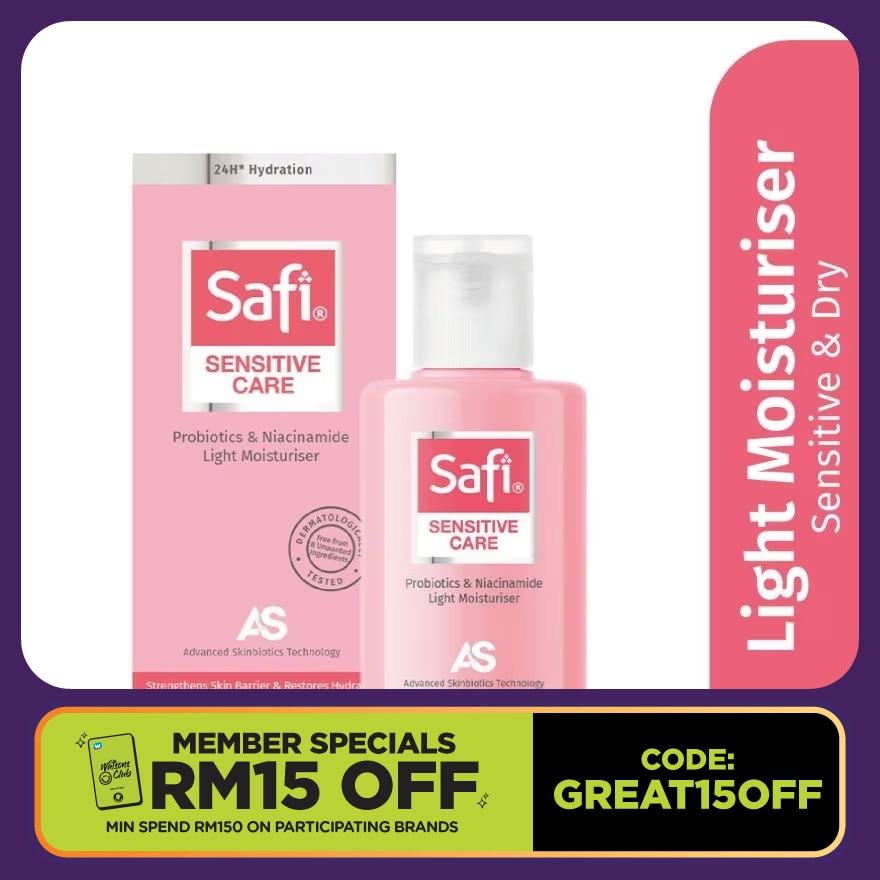 Sensitive Probiotics & Niacinamide Light Moisturiser 100ML