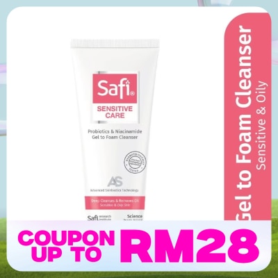 SAFI Sensitive Probiotics & Niacinamide Foam Cleanser 100G