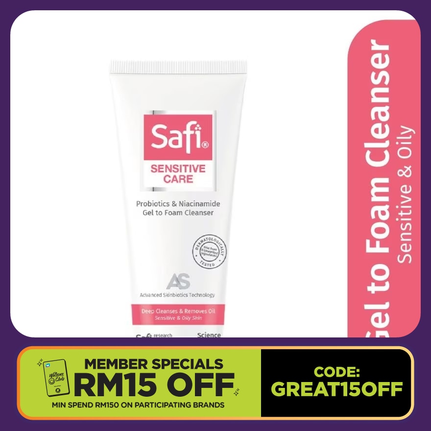 Sensitive Probiotics & Niacinamide Foam Cleanser 100G