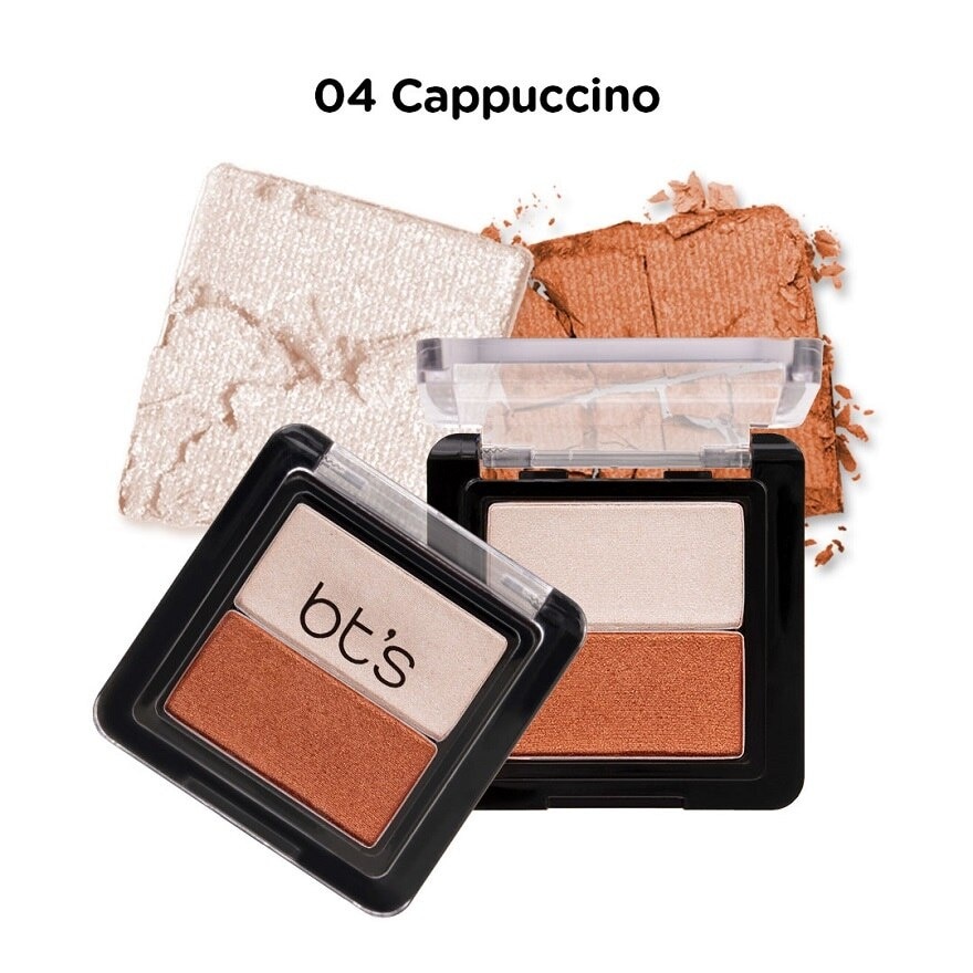 Hipster Duo Eye Shadow 04 Cappuccino