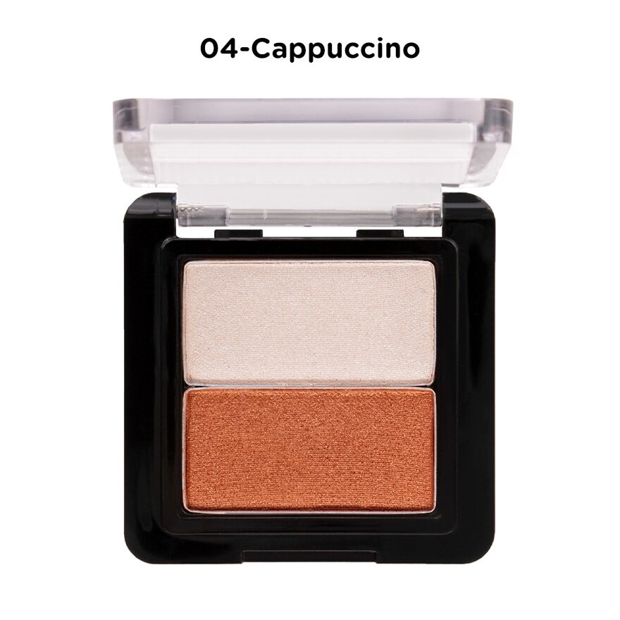 Hipster Duo Eye Shadow 04 Cappuccino