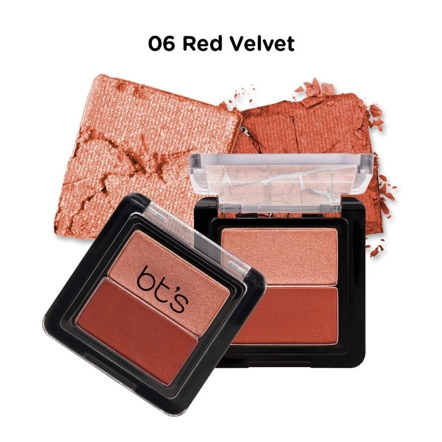 Hipster Duo Eye Shadow 06 Red Velvet