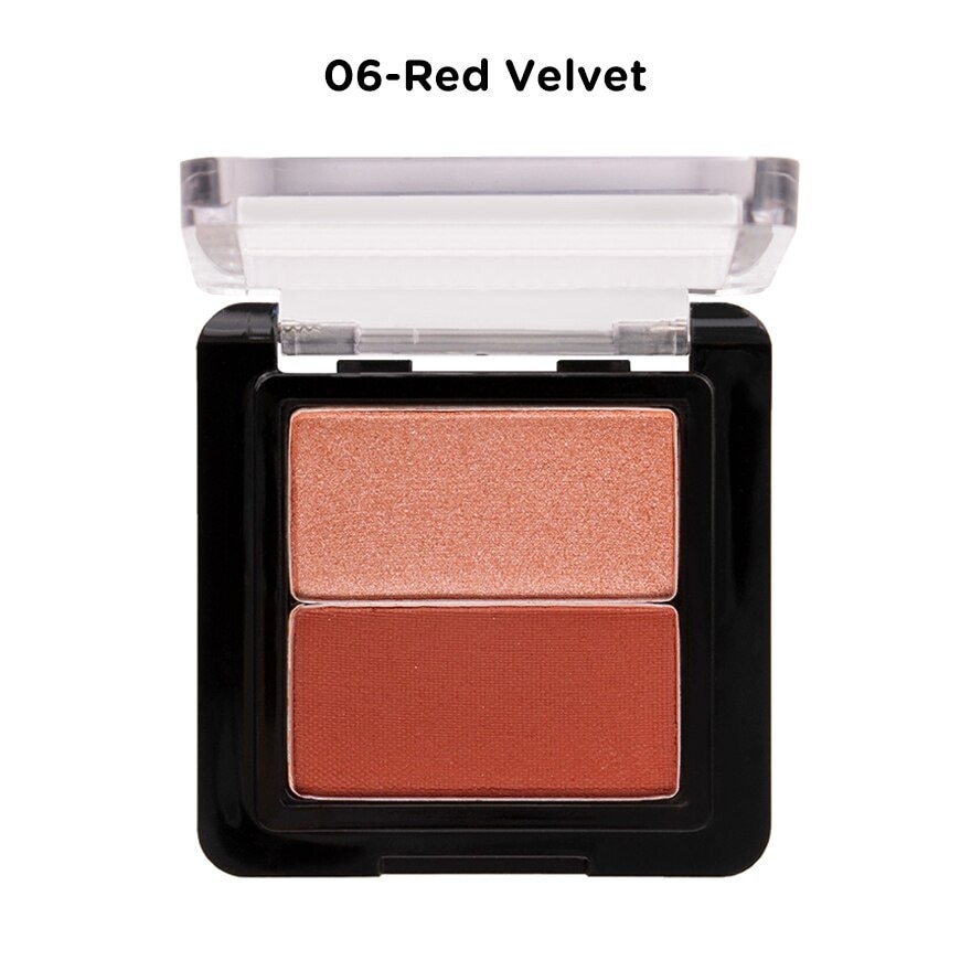 Hipster Duo Eye Shadow 06 Red Velvet